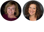 headshots of the mindfulness instructors, karen schwisow and carolyn mccarthy