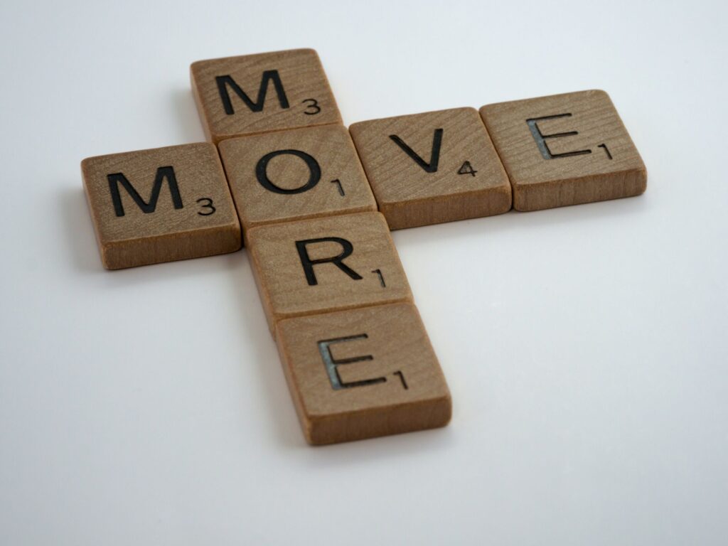 Move More Scrabble